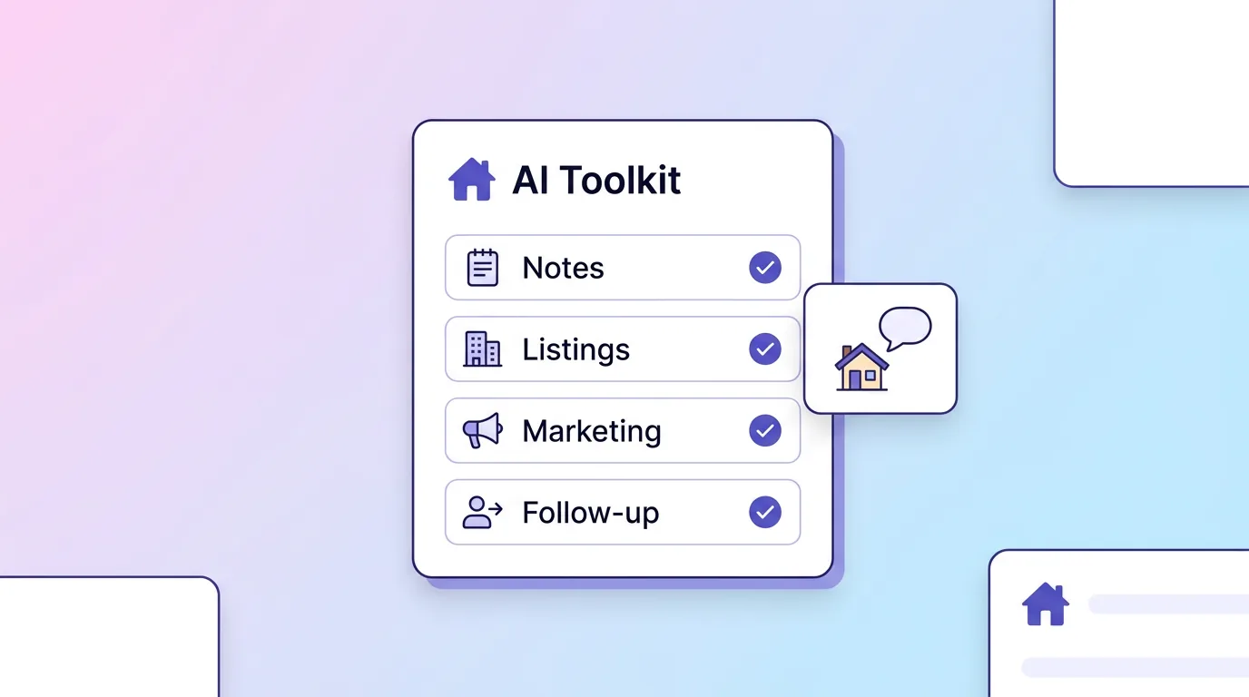 Best AI Tools for Real Estate Agents in 2026 (By the Job They Do)